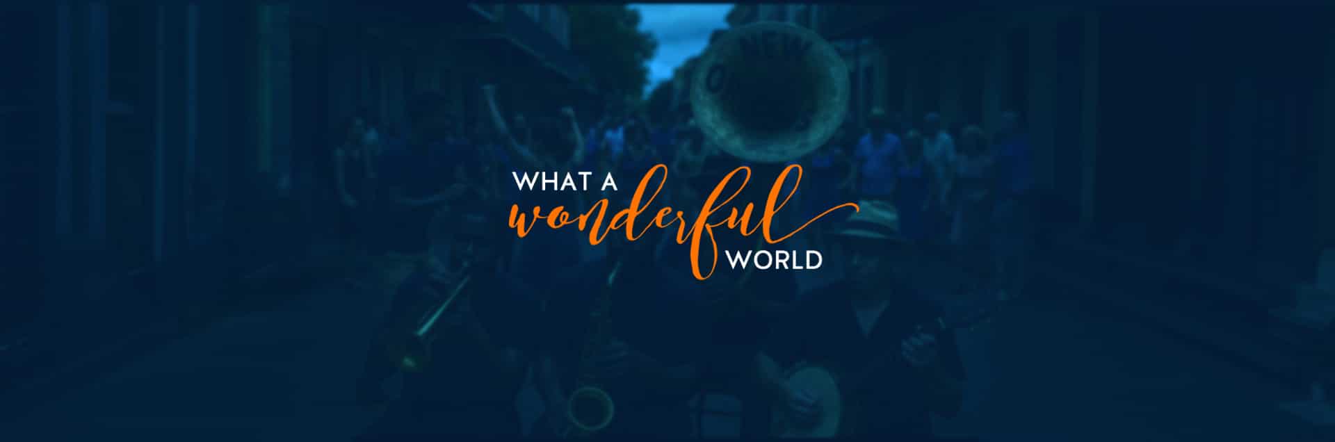 What a Wonderful World